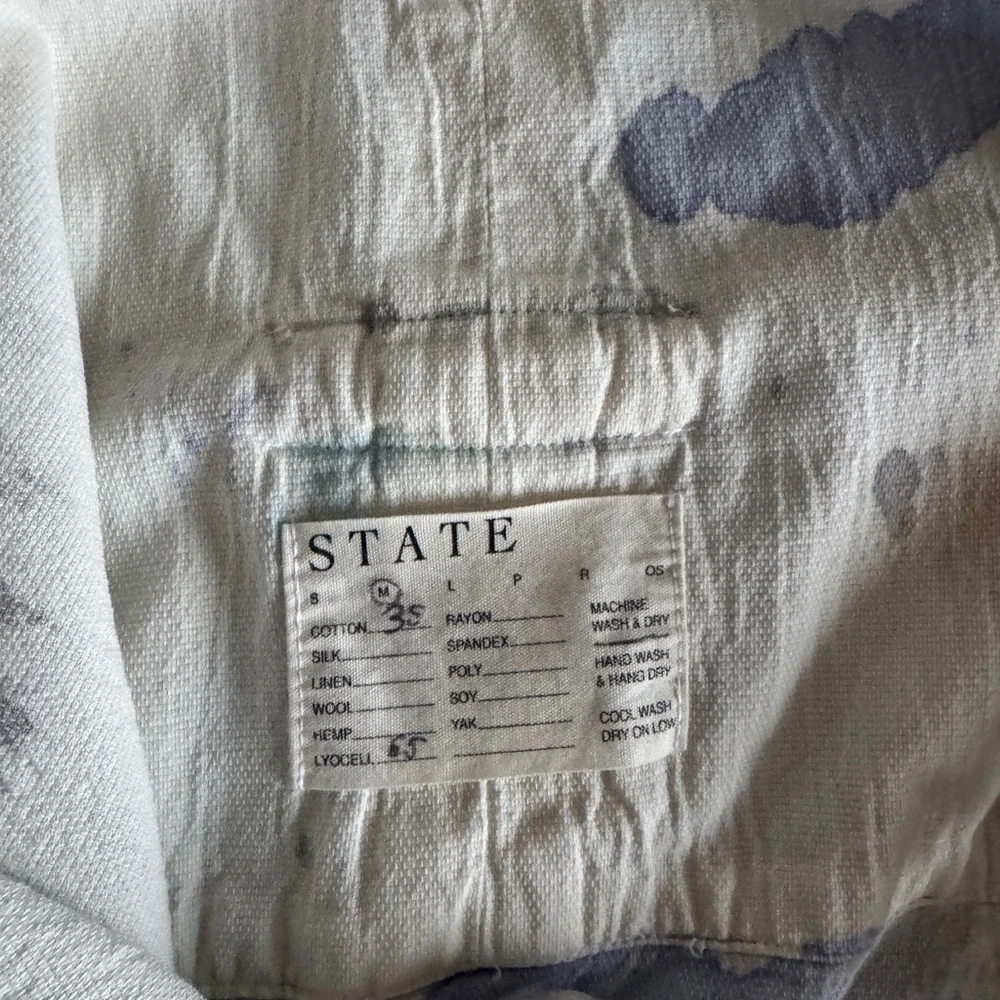 State the Label painted wrap pants - Picture 3 of 3